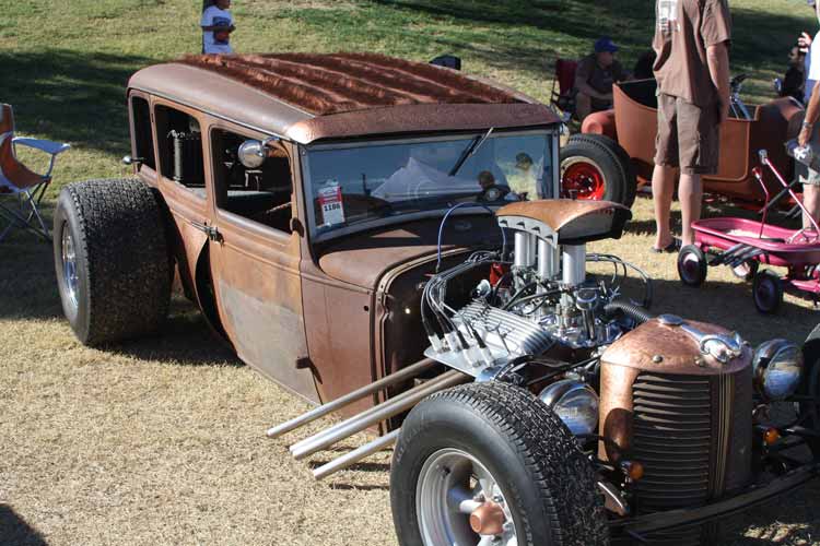 It would be easy to dismiss this as just another rat rod but check closer