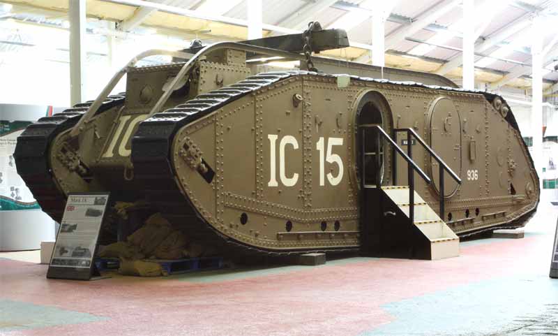 Tanks Used In Ww1 Facts