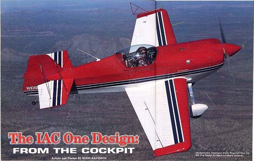 EAA Acro Sport I, Single-engine single-seat aerobatic sports